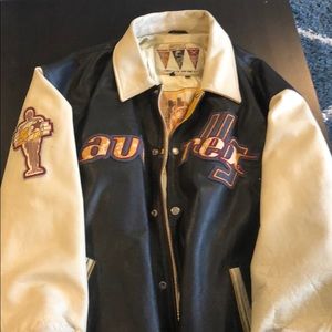 Men’s Avirex Authentic Varsity  Leather Jacket